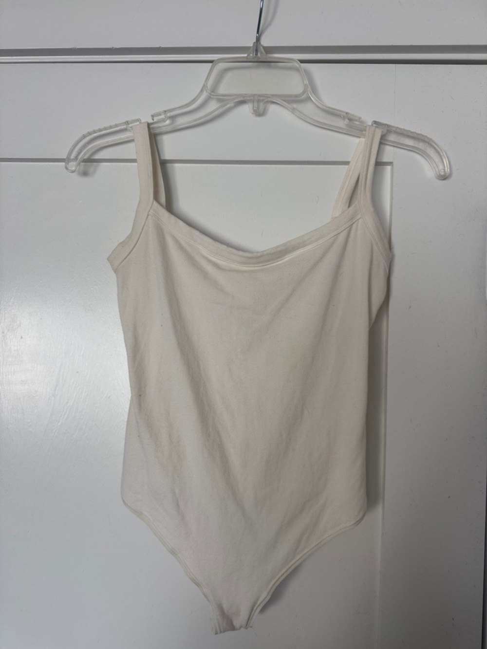 SKIMS white bodysuit